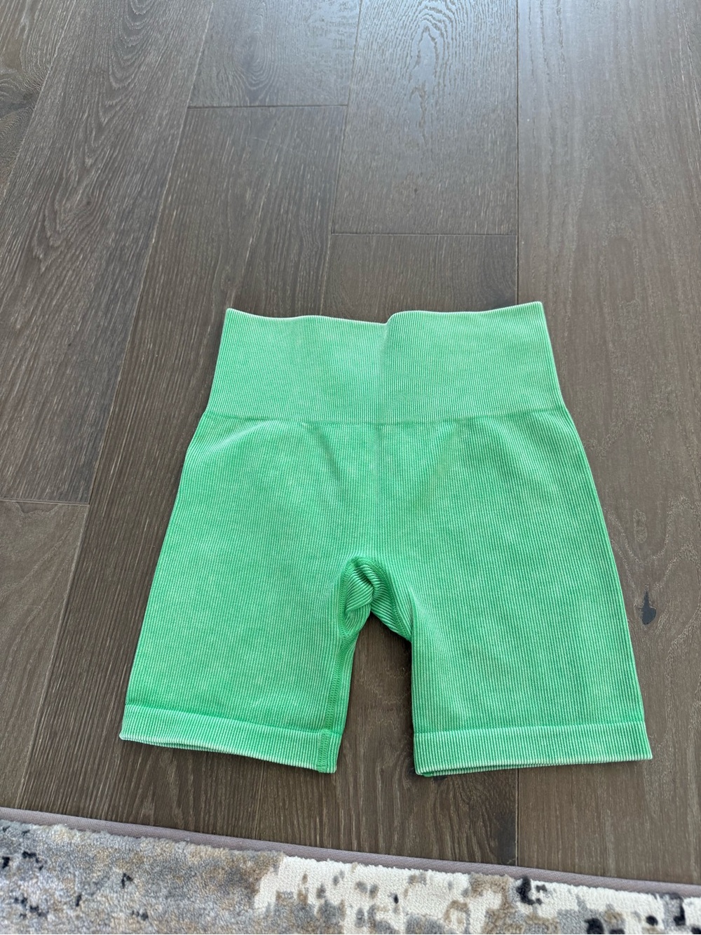 JoyLab High Rise Ribbed Seamless Bike Shorts